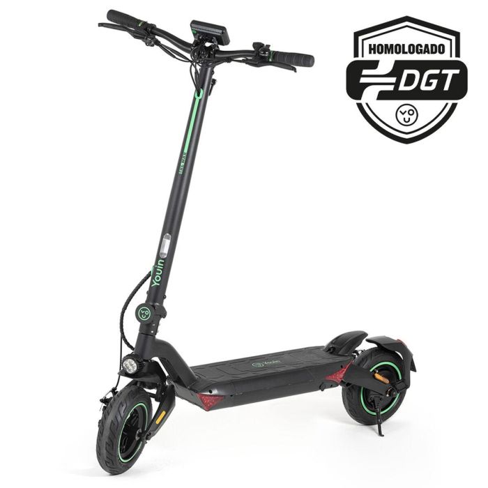 Youin Scooter Electrico Xlmax Lite Homologado Dgt - Doble Suspensión - Rueda 10"- 48Vx12,5Ah - 1200Wmax