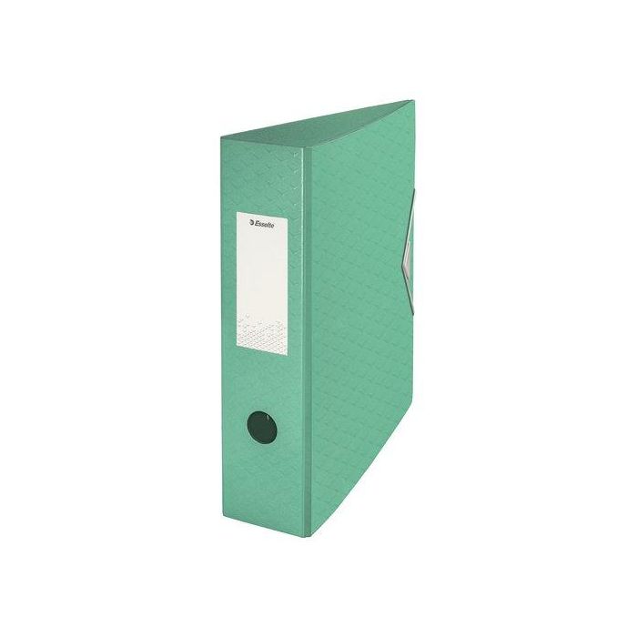 Archivador Palanca Esselte Colour Breeze Polyfoam Forrado Con Rado A4 75Mm Verde (Set de 5)