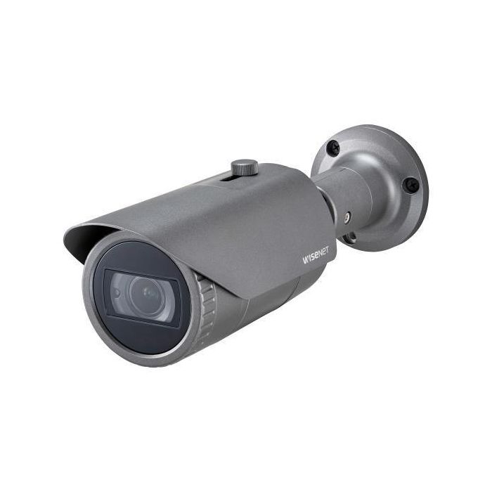 Hanwha Cámara IP bullet 4M 3.2-10mm antivandálica IR30 WDR H.265 IK10 IP66 12V/PoE Wisenet Q Hanwha Cámara IP bullet 4M 3.2-10mm antivandálica IR30 WDR H.265 IK10 IP66 12V/PoE Wisenet Q