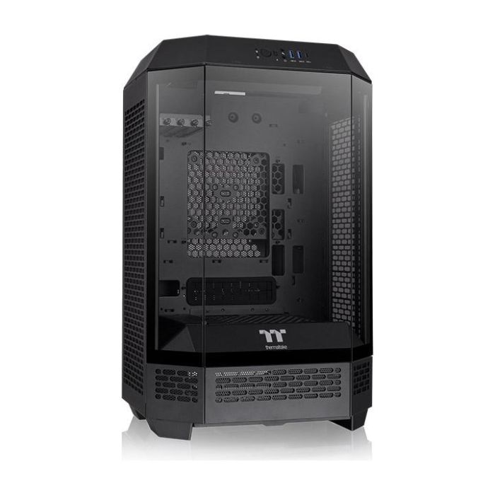 Thermaltake The Tower 300 Micro Torre para PC de Sobremesa Negra con 2 Ventiladores Superiores de 140 mm Preinstalados 2 Thermaltake The Tower 300 Micro Torre para PC de Sobremesa Negra con 2 Ventiladores Superiores de 140 mm Preinstalados 2