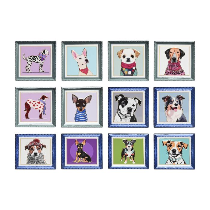 Posavasos Shabby DKD Home Decor Multicolor 10.8 x 0.7 x 10.8 cm (72 Unidades) 0 Posavasos Shabby DKD Home Decor Multicolor 10.8 x 0.7 x 10.8 cm (72 Unidades) 0