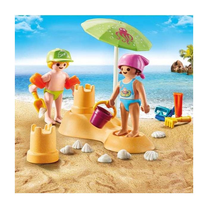 Figura niños con castillo de arena playmobil special plus 4 Figura niños con castillo de arena playmobil special plus 4