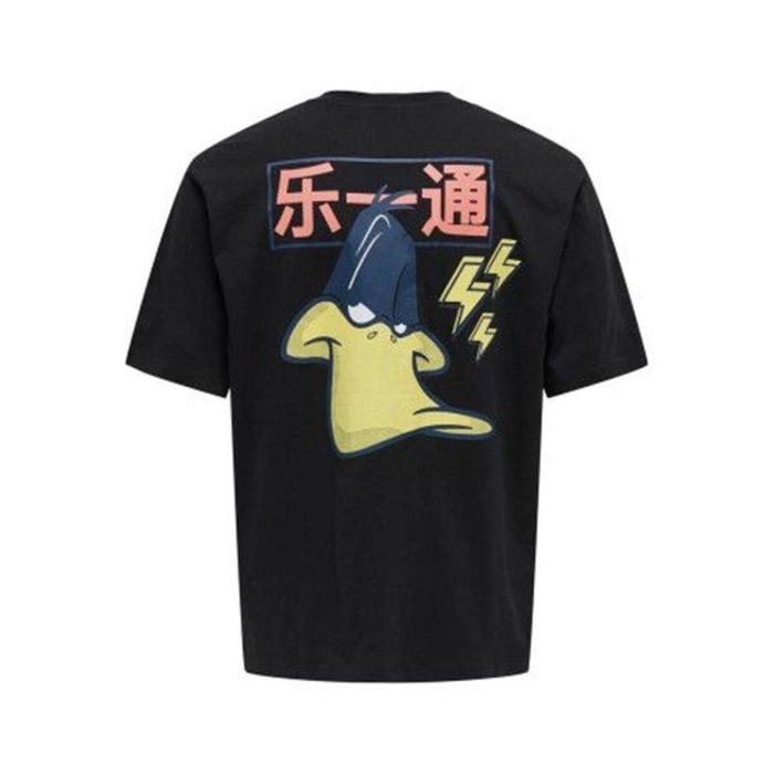 Camiseta de Manga Corta Hombre Only & Sons Onslooney Rlx Negro