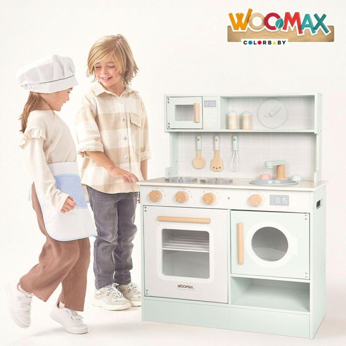 Womax Cocina de Madera 60x30x83 cm 3