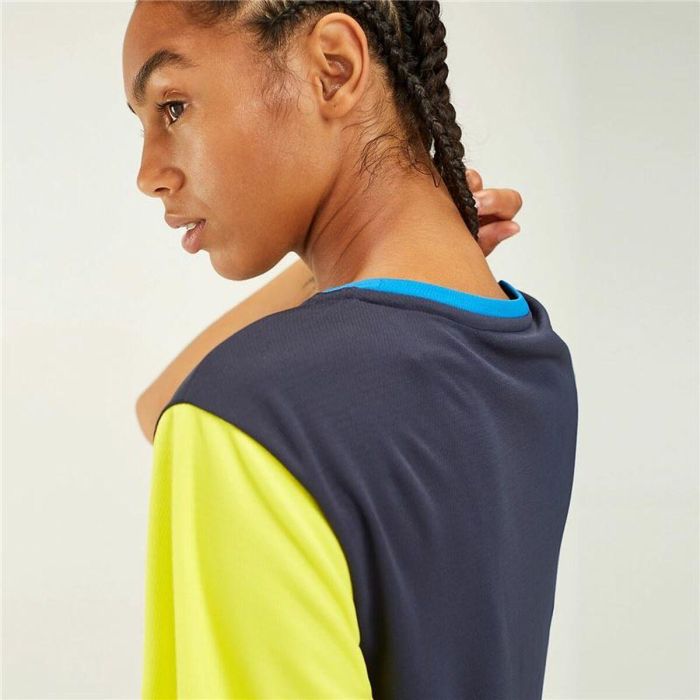 Camiseta de Manga Corta Mujer Tommy Hilfiger Colour-Blocked Azul S 2 Camiseta de Manga Corta Mujer Tommy Hilfiger Colour-Blocked Azul S 2
