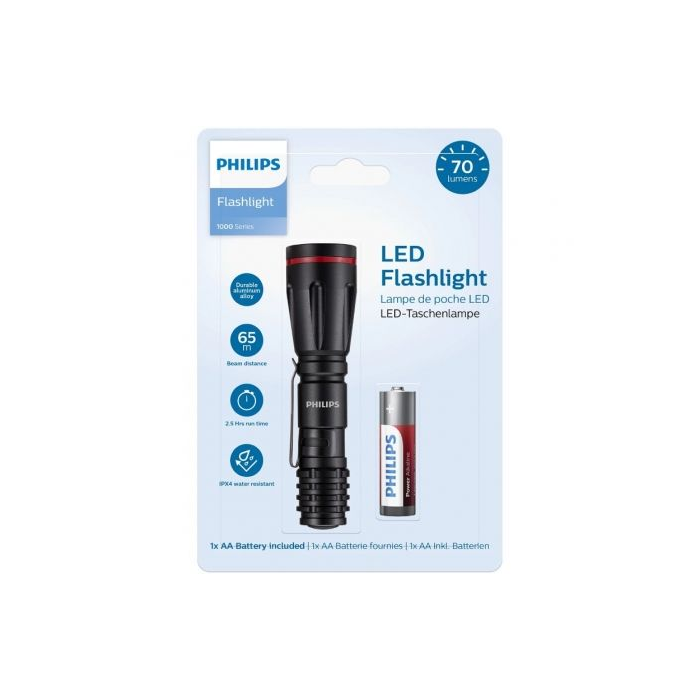 Linterna Philips SFL1000P/ 1 pilas *AA 1