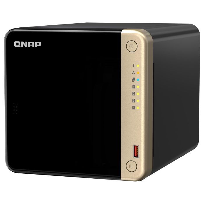 QNAP TS-464-8G Servidor NAS 8GB RAM 2x 2.5GbE 4 Bahías 3.5" SATA 4 QNAP TS-464-8G Servidor NAS 8GB RAM 2x 2.5GbE 4 Bahías 3.5" SATA 4