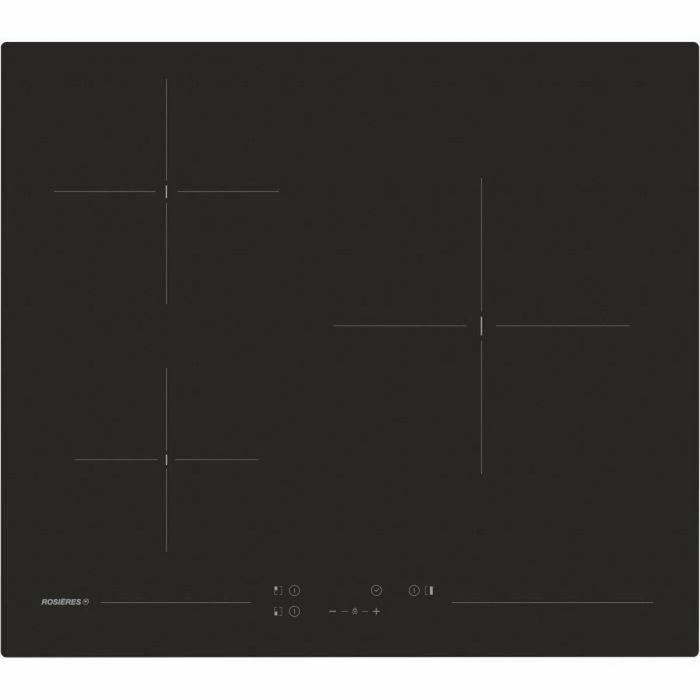 Rosieres RKD73CT Placa Vitrocerámica 3 fuegos 5500W Controles Táctiles 59x52cm Rosieres RKD73CT Placa Vitrocerámica 3 fuegos 5500W Controles Táctiles 59x52cm