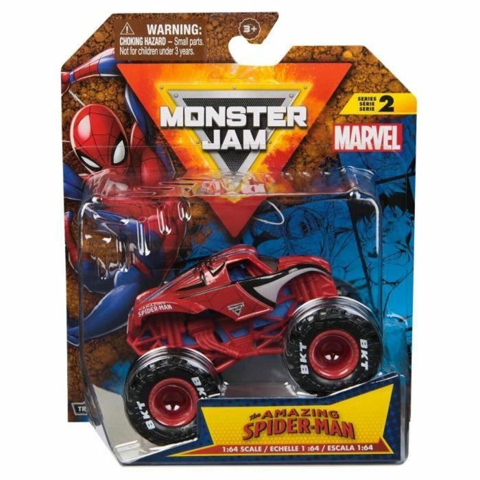 Spin Master SPI1728686265960 Monster Jam Vehículo Marvel 1:64 Serie 2 - Modelo aleatorio 27