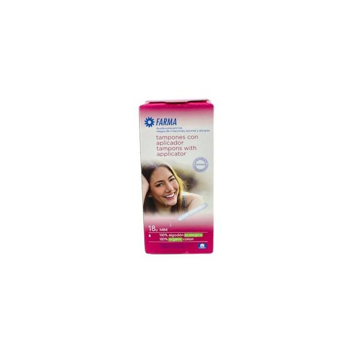 Farmaconfort Tampon Algod Mini 18 U