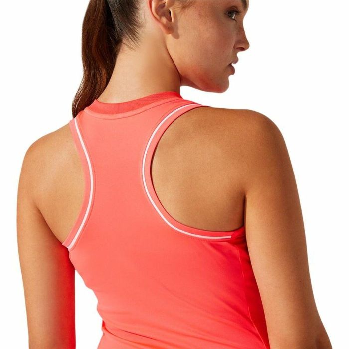 Camiseta de Tirantes Mujer Asics Court Coral 2 Camiseta de Tirantes Mujer Asics Court Coral 2