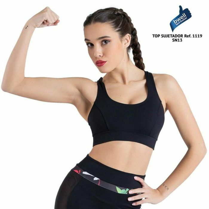 Top Deportivo de Mujer Happy Dance 1119 Negro 44 44 2