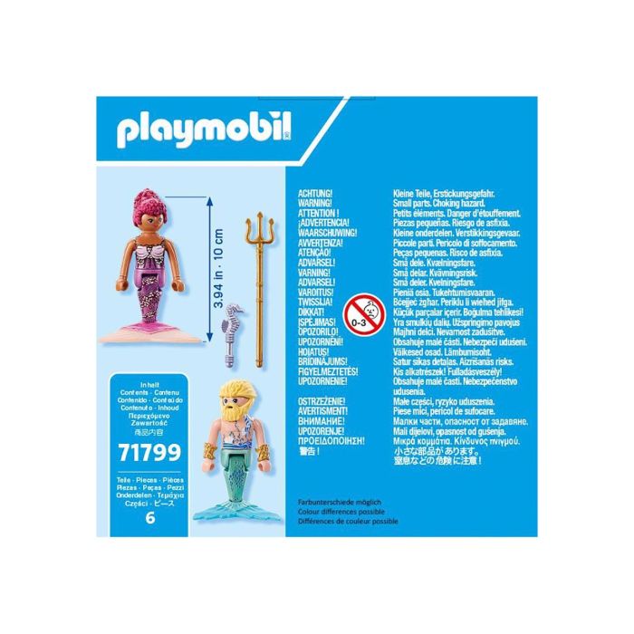 Sirena Y Tritón Duo Pack 71799 Playmobil 4 Sirena Y Tritón Duo Pack 71799 Playmobil 4