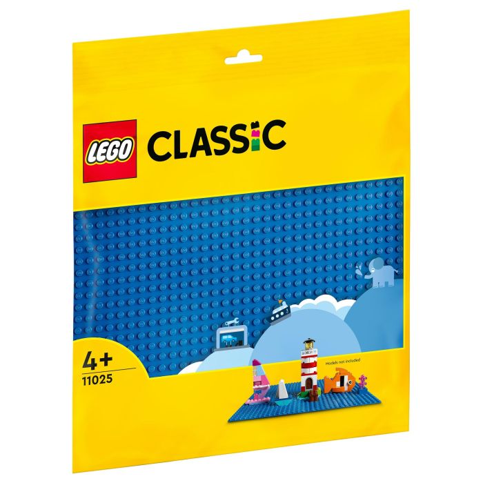 LEGO 11025 Classic The Blue Building Plate 32x32 Base para construir y exhibir 7 LEGO 11025 Classic The Blue Building Plate 32x32 Base para construir y exhibir 7