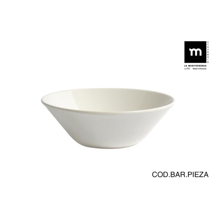 Bol Maitre Ivory Brillo 18 cm - La Mediterranea (24 Unidades) Bol Maitre Ivory Brillo 18 cm - La Mediterranea (24 Unidades)