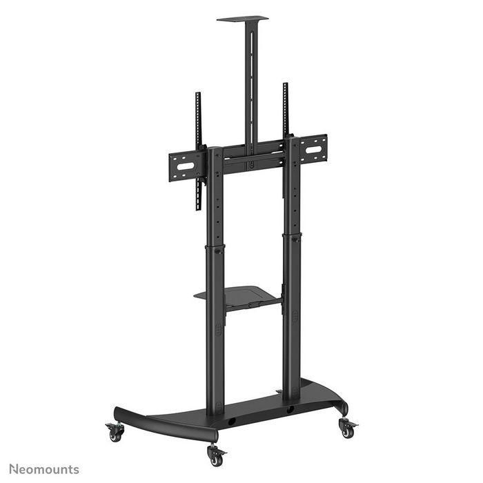 Neomounts Mobile Monitor/Tv Floor Stand For 60-100" Screen, Height Adjustable - Black 3 Neomounts Mobile Monitor/Tv Floor Stand For 60-100" Screen, Height Adjustable - Black 3