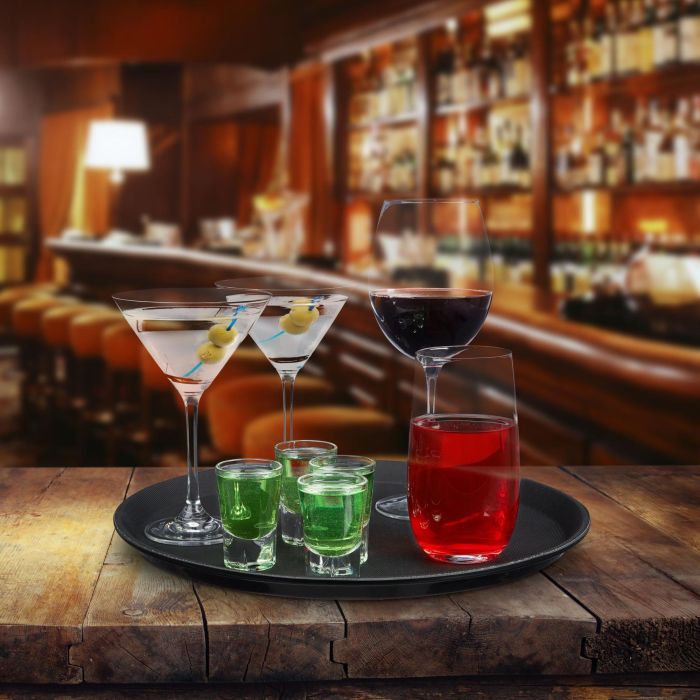 My Bar Bandeja Camarero Antideslizante 40.4 cm x 40.4 cm 12