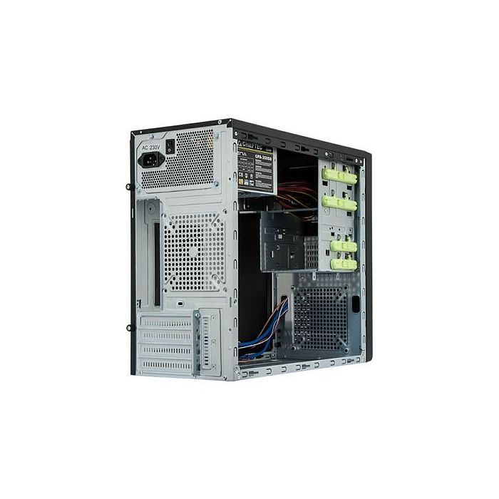 Chieftec XT-01B-350GPB Mini Tower Caja PC Negro 350W micro ATX 6