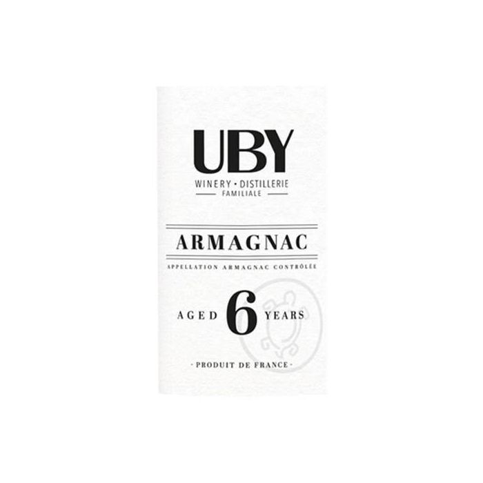 UBY - Auténtico Armagnac - 6 años - 70cl 1