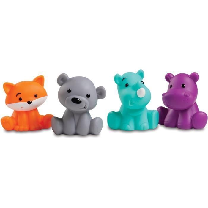 INFANTINO Senso Juego de 8 bolas blandas, 8 cubos sensoriales y 4 aspersores de animales. 3 INFANTINO Senso Juego de 8 bolas blandas, 8 cubos sensoriales y 4 aspersores de animales. 3