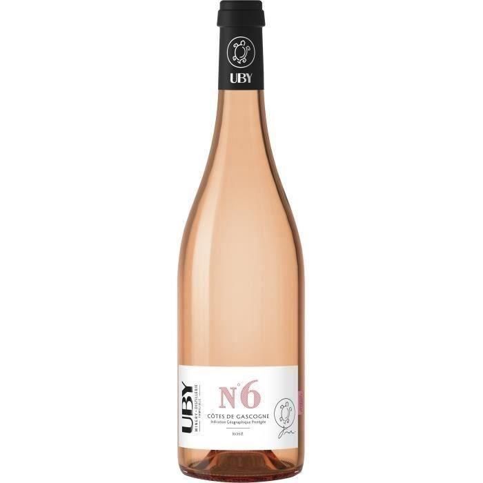 UBY N ° 6 Côtes de Gascogne Rosé - Vino rosado