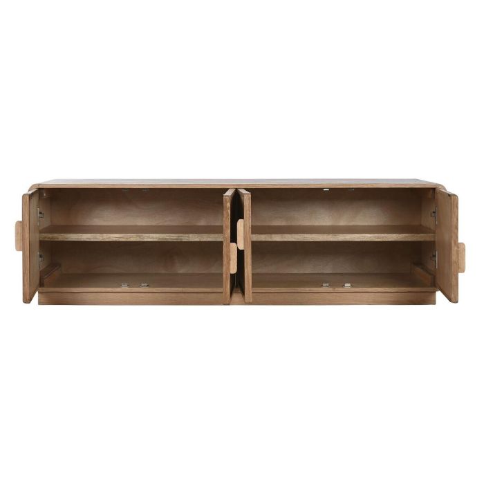 Mueble de TV Home ESPRIT Natural Ratán Roble 157 x 40 x 46 cm 7 Mueble de TV Home ESPRIT Natural Ratán Roble 157 x 40 x 46 cm 7