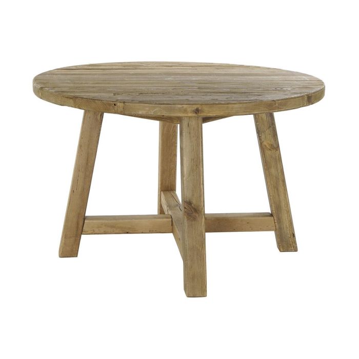 Mesa de Comedor DKD Home Decor Natural Pino 120 x 120 x 76 cm 0 Mesa de Comedor DKD Home Decor Natural Pino 120 x 120 x 76 cm 0