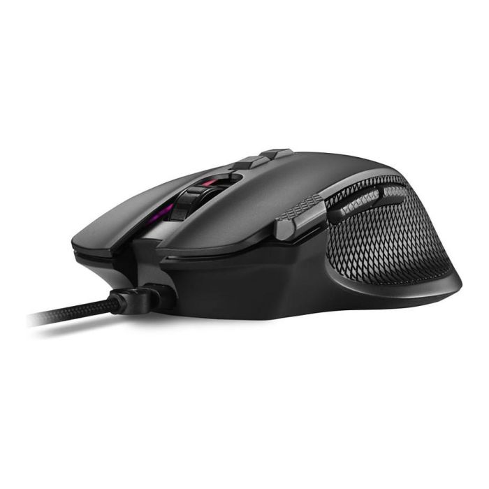 Sharkoon Shark Force 3 Ratón Gaming Óptico USB 8 Botones 12800 DPI Negro