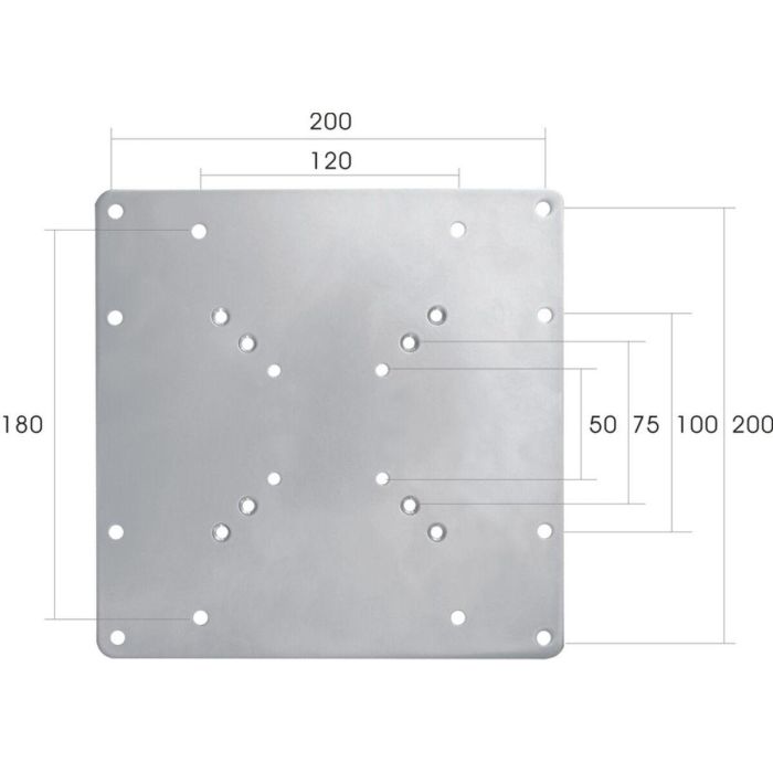 Placa de Pared Neomounts FPMA-VESA200 22"-42" 35 kg 1 Placa de Pared Neomounts FPMA-VESA200 22"-42" 35 kg 1