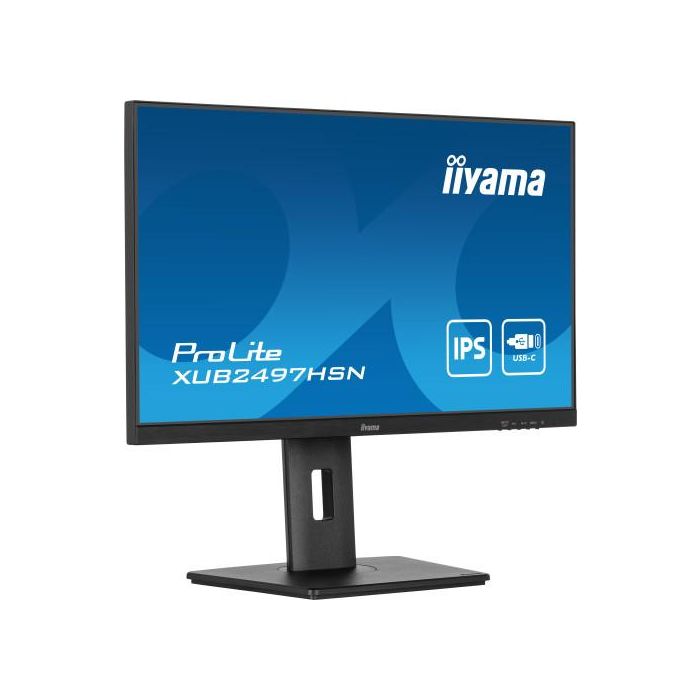 Iiyama XUB2497HSN-B2 Pantalla de 24'' IPS Full HD con USB-C Dock, RJ45, Ajuste de Altura y Pivote 3 Iiyama XUB2497HSN-B2 Pantalla de 24'' IPS Full HD con USB-C Dock, RJ45, Ajuste de Altura y Pivote 3