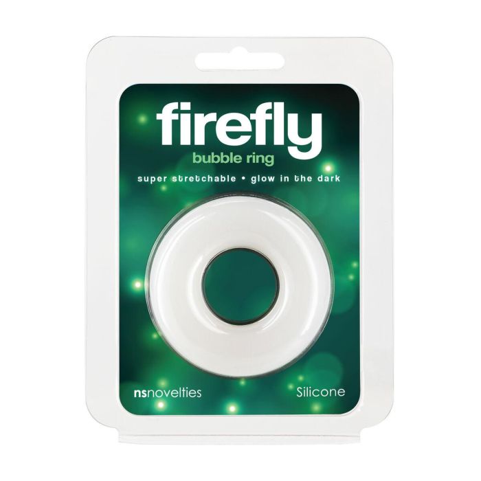 Anillo para el Pene NS Novelties Firefly Blanco 1 Anillo para el Pene NS Novelties Firefly Blanco 1