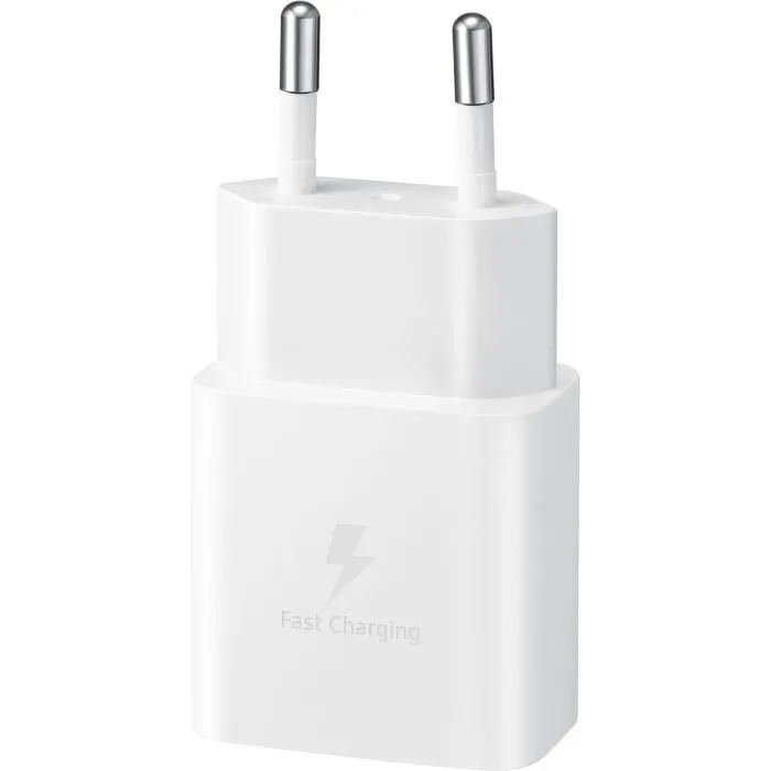 Samsung Cargador de Pared 15W USB-C Blanco EP-T1510NWEGEU 1 Samsung Cargador de Pared 15W USB-C Blanco EP-T1510NWEGEU 1