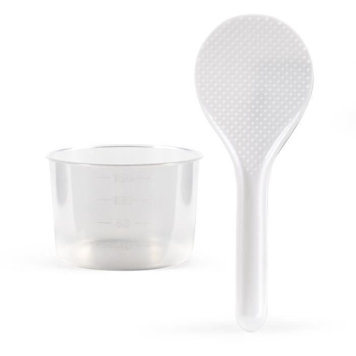 Livoo DOC111 Arrocera 1.5 L con Canasta Antiadherente, Función Calentamiento y Protección Sobrecalentamiento Blanca 2