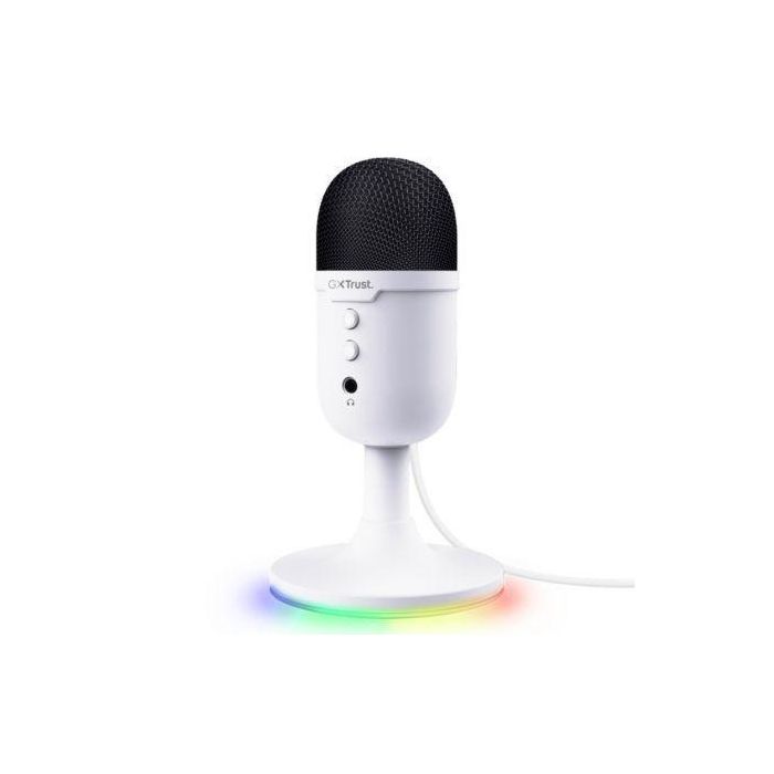 Micrófono Trust Gaming GXT 234W Yunix/ USB/ Blanco Micrófono Trust Gaming GXT 234W Yunix/ USB/ Blanco