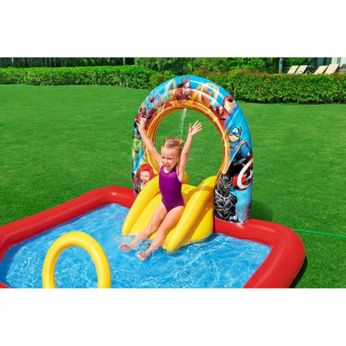 Piscina Infantil Bestway The Avengers Multicolor +2 Años PVC Plástico 1 Piscina Infantil Bestway The Avengers Multicolor +2 Años PVC Plástico 1