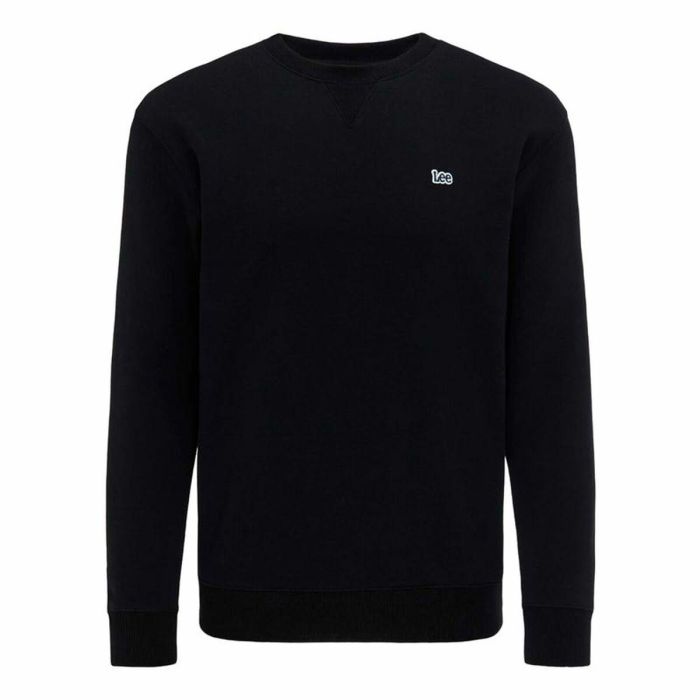 Sudadera sin Capucha Hombre Lee Plain Crew Negro 0 Sudadera sin Capucha Hombre Lee Plain Crew Negro 0