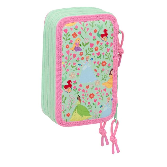 Estuche Escolar con Accesorios Disney Princess Bloom Rosa Aguamarina 12,5 x 19,5 x 5,5 cm 37 Piezas 3 Estuche Escolar con Accesorios Disney Princess Bloom Rosa Aguamarina 12,5 x 19,5 x 5,5 cm 37 Piezas 3