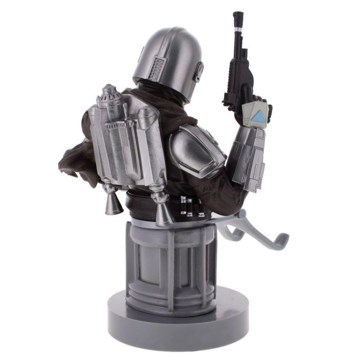 Cable Guy Soporte The Mandalorian Star Wars para Mandos y Teléfonos - Figura de 21cm Compatible con PlayStation, Xbox y iPhone 1 Cable Guy Soporte The Mandalorian Star Wars para Mandos y Teléfonos - Figura de 21cm Compatible con PlayStation, Xbox y iPhone 1
