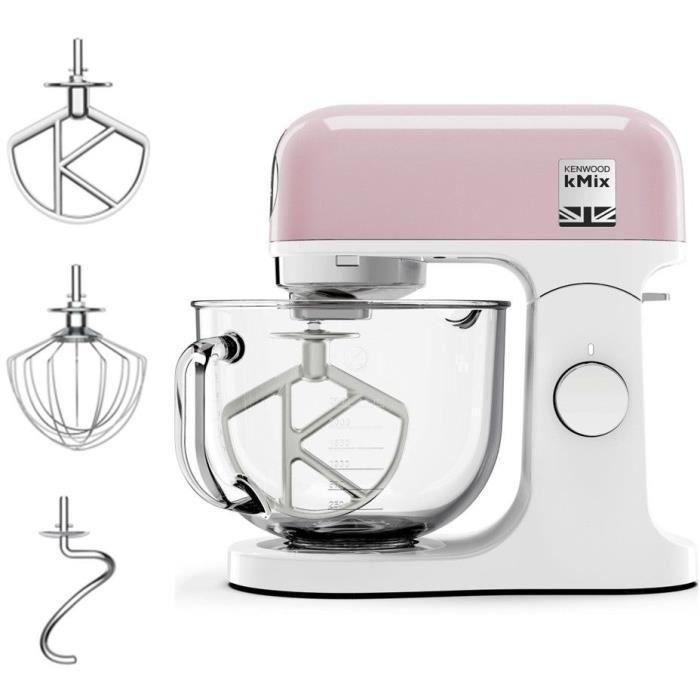 Robot repostero multifunción KENWOOD KMX754PP - - Motor profesional 1000W - 2 salidas para accesorios - Bol de cristal 5L con p Robot repostero multifunción KENWOOD KMX754PP - - Motor profesional 1000W - 2 salidas para accesorios - Bol de cristal 5L con p