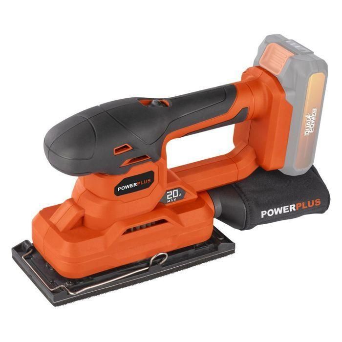 Lijadora orbital inalámbrica 20V 187x90mm - DUAL POWER POWDP50300 - Se entrega sin batería ni cargador 1 Lijadora orbital inalámbrica 20V 187x90mm - DUAL POWER POWDP50300 - Se entrega sin batería ni cargador 1