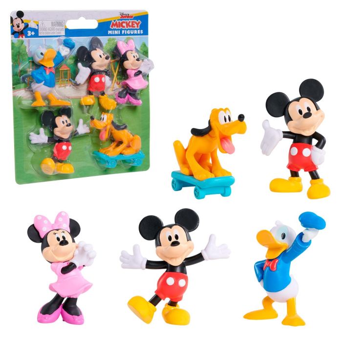 Pack 5 Figuras Mickey Mouse Disney 38818 Just Play 1