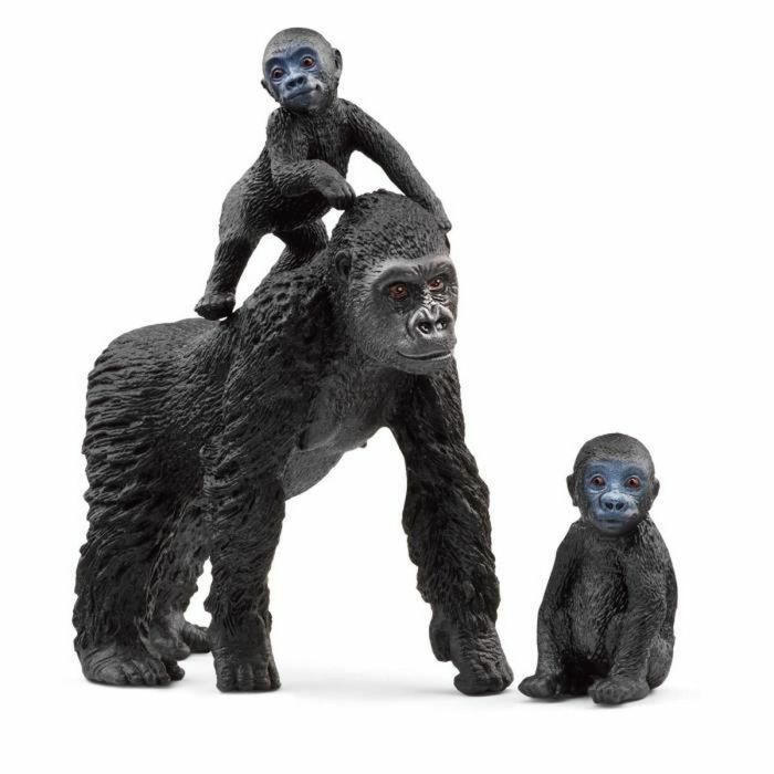 Schleich - Familia de Gorillas de Plains - 42601 - Rango: Vida salvaje