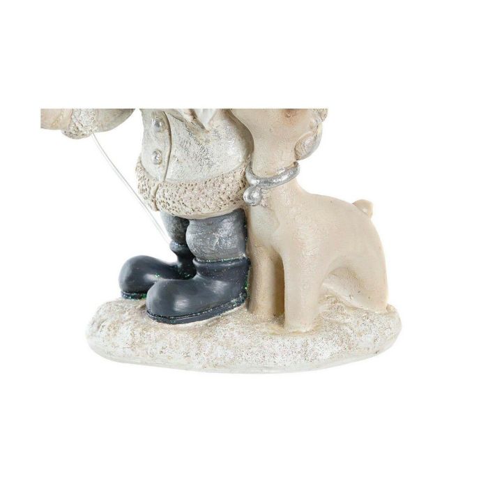 Figura Navidad Moderna DKD Home Decor Verde Gris 11 x 23.5 x 18 cm (3 Unidades) 2 Figura Navidad Moderna DKD Home Decor Verde Gris 11 x 23.5 x 18 cm (3 Unidades) 2