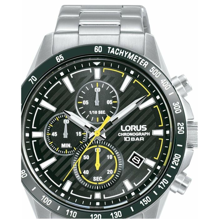 Reloj Hombre Lorus RM397HX9 Negro Plateado 1 Reloj Hombre Lorus RM397HX9 Negro Plateado 1
