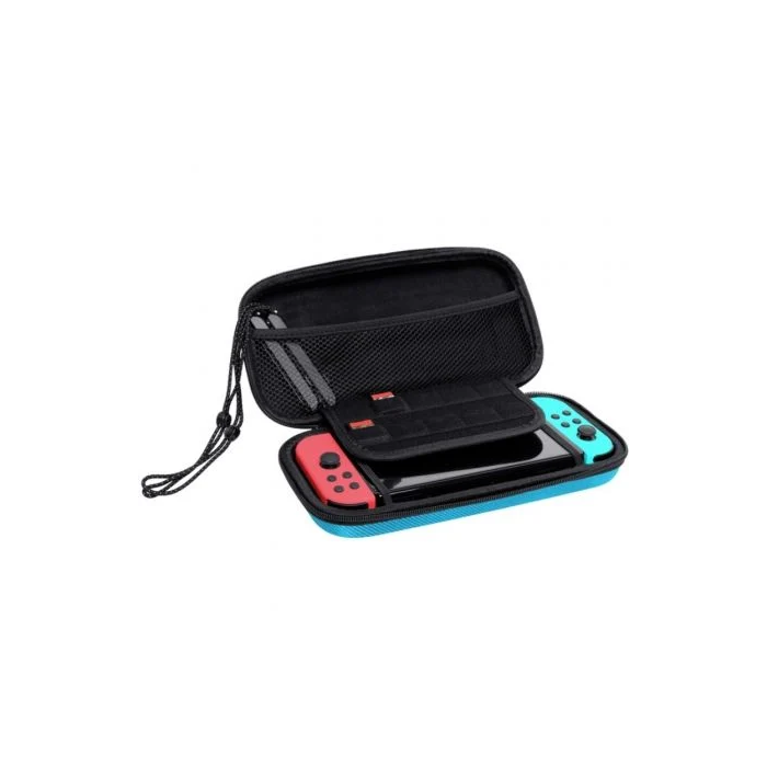 Trust Gaming Funda Rígida GTX 1248S para Nintendo Switch/OLED/Lite, Rojo y Azul, Estuche Protector Accesorios Juegos