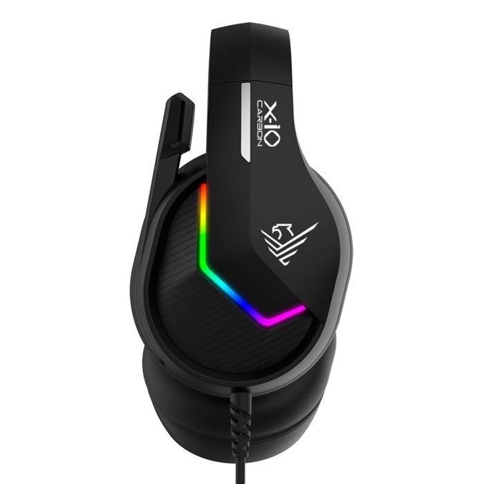 Phoenix technologies Auriculares Gaming Phoenix X-IO Negros con Micrófono Retráctil, Reducción de Ruido, RGB, Compatible con PC, PS5, PS4, Xbox, Nintendo Switch 2 Phoenix technologies Auriculares Gaming Phoenix X-IO Negros con Micrófono Retráctil, Reducción de Ruido, RGB, Compatible con PC, PS5, PS4, Xbox, Nintendo Switch 2