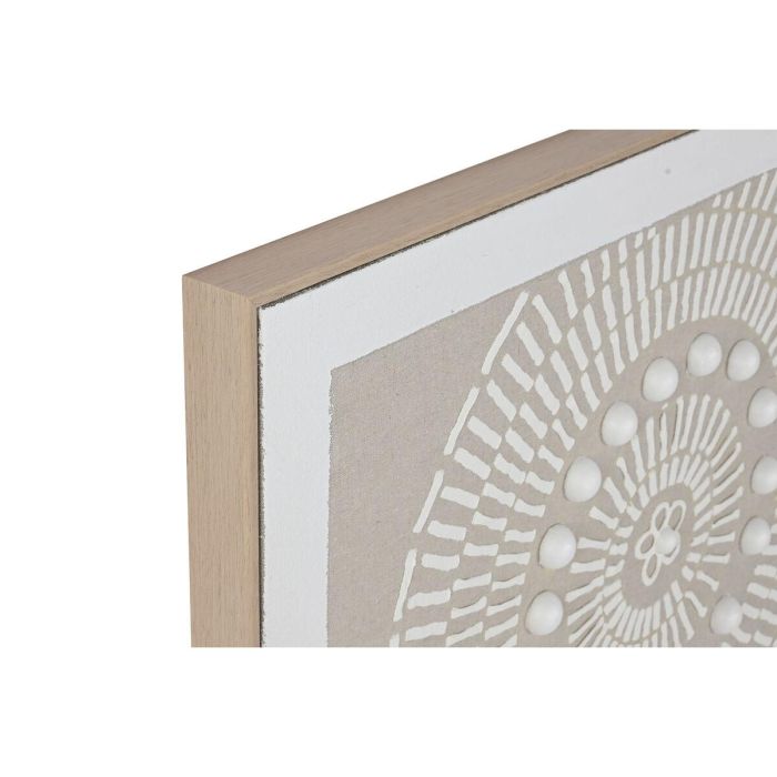 Cuadro Urban DKD Home Decor Beige Blanco 4.5 x 82 x 82 cm (2 Unidades) 3 Cuadro Urban DKD Home Decor Beige Blanco 4.5 x 82 x 82 cm (2 Unidades) 3