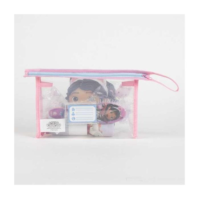 Gabby's Dollhouse Neceser de Aseo Viaje Rosa Infantil para Niñas 23x15x8 cm - Bolsa Organizadora de Accesorios Perfecta para Viajes 2 Gabby's Dollhouse Neceser de Aseo Viaje Rosa Infantil para Niñas 23x15x8 cm - Bolsa Organizadora de Accesorios Perfecta para Viajes 2