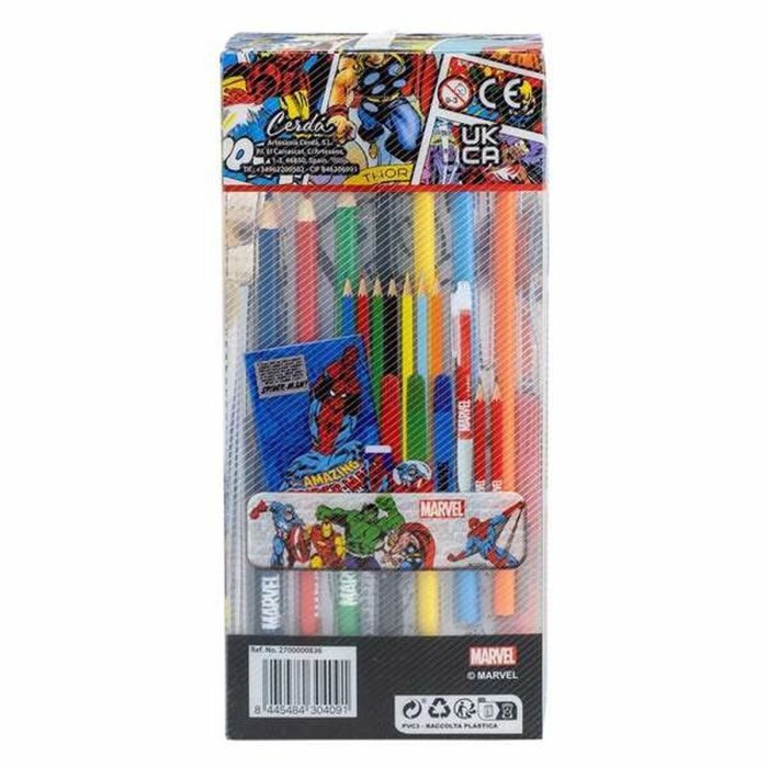 Set papelería coloreable marvel 2 Set papelería coloreable marvel 2