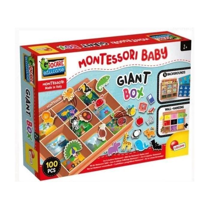 Lisciani Giochi LIS8008324103164 Robusto Tablón de Anuncios Montessori - Ideal para Actividades Educativas Lisciani Giochi LIS8008324103164 Robusto Tablón de Anuncios Montessori - Ideal para Actividades Educativas